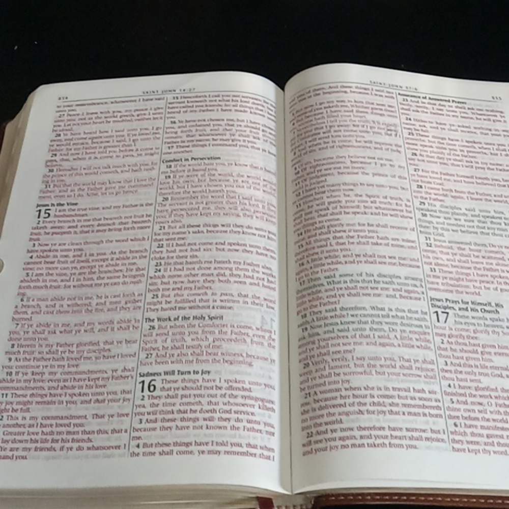 Christian Arts publishers  Brown Leather Holy Bible KJV - Picture 7 of 7